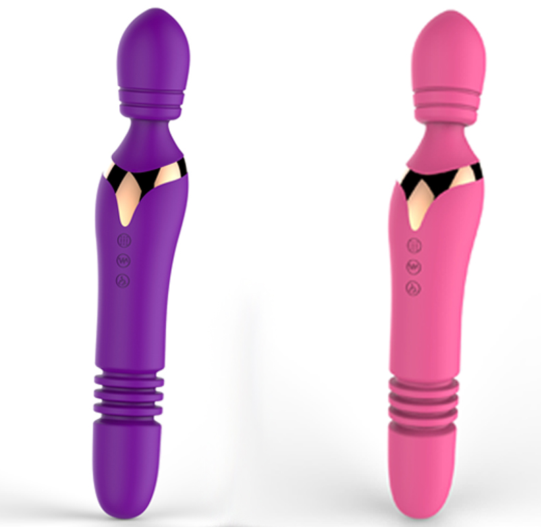 Hitachi Lucy Doble Estimulación Recargable 7 funciones