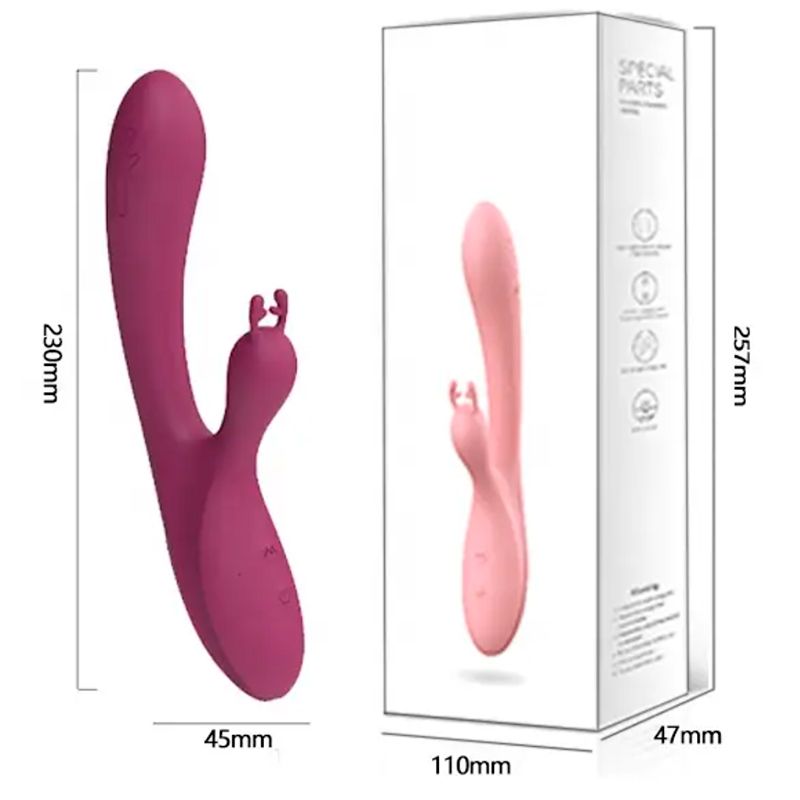 Vibrador con Estimulador Orejitas de Alce Lilo - Imagen 2