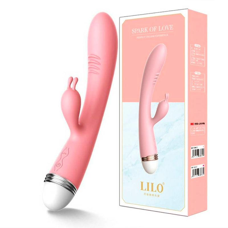 Vibrador Lilo Recargable con Estimulador