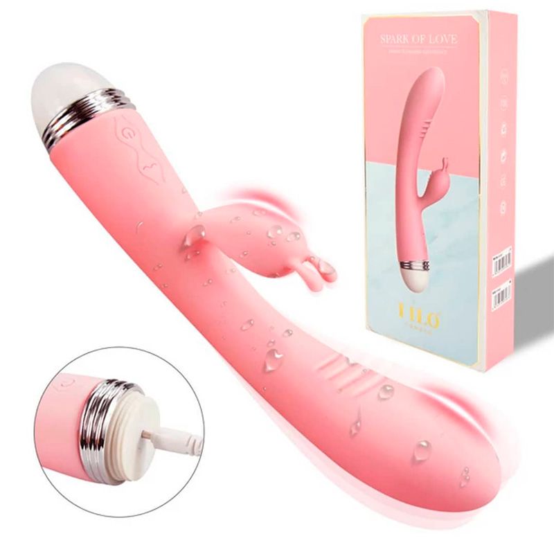 Vibrador Lilo Recargable con Estimulador - Imagen 4