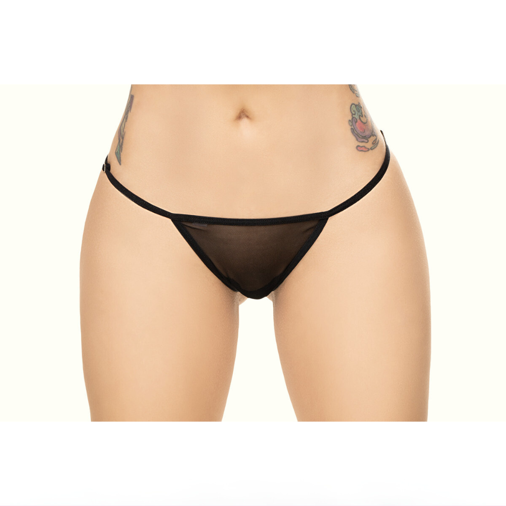 Tanga Susy Negra. Talla Única.