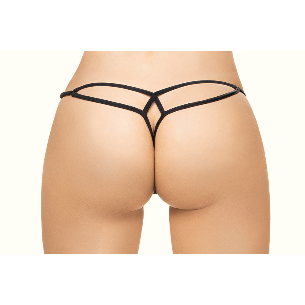 Tanga Susy Negra. Talla Única. - Imagen 2
