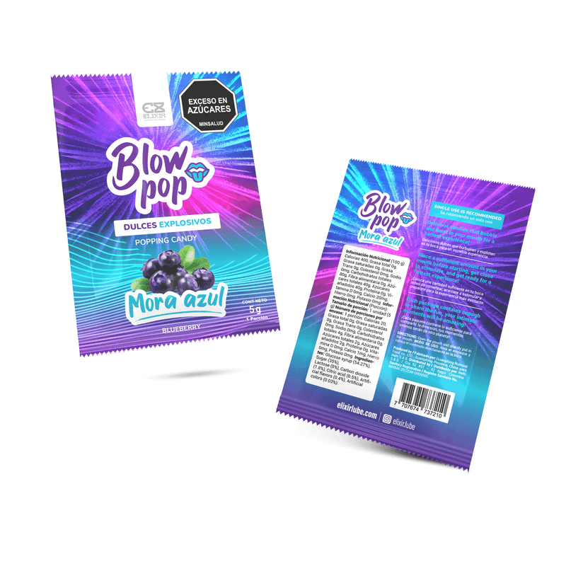 Saborizante Sexo Oral Dulce Explosivo Blow Pop Mora - Sandía - Imagen 3